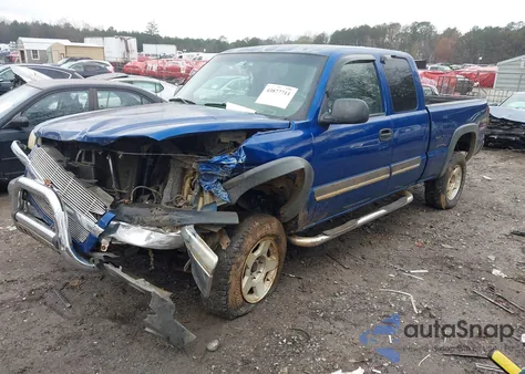 2004 Chevrolet Silverado 1500 Z71 from USA, damaged, VIN 1GCEK19T54E211996